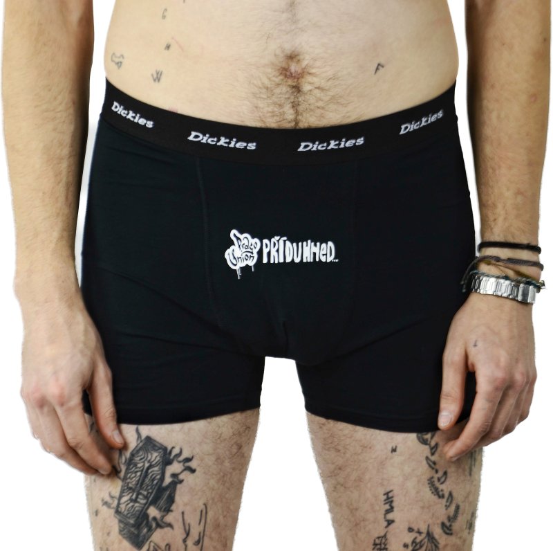 Boxerky DICKIES Prago union s nápisem Příduhned | Fanshop Prago Union