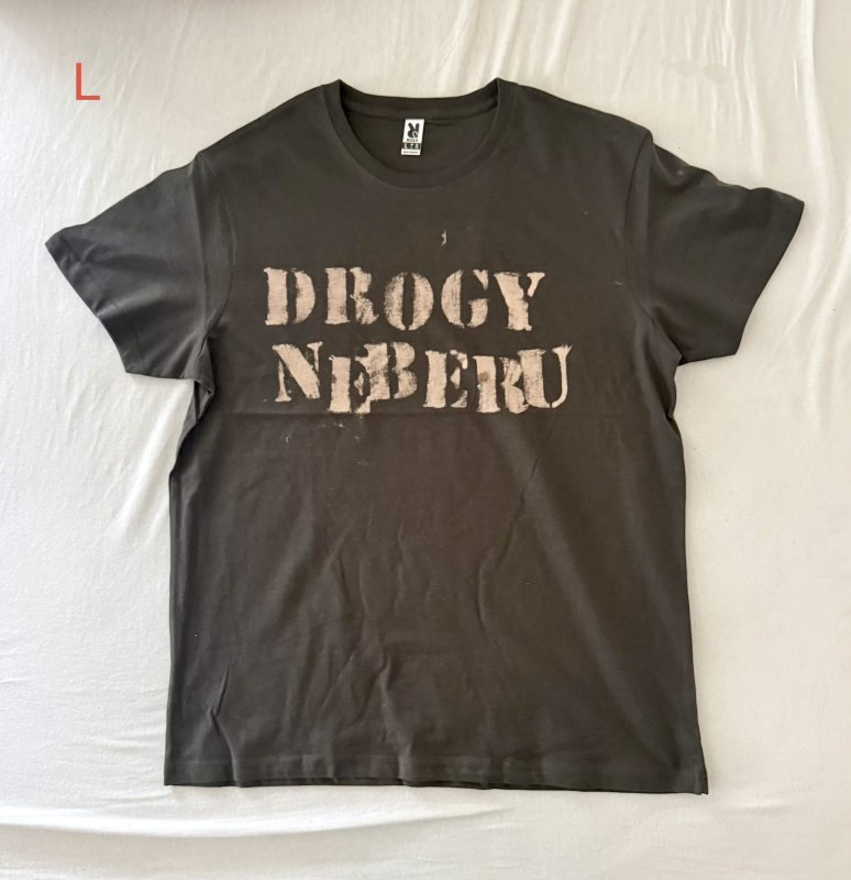 VYPRODÁNO!  Triko 1z1 DROGY NEBERU.....šedá L | Fanshop Prago Union