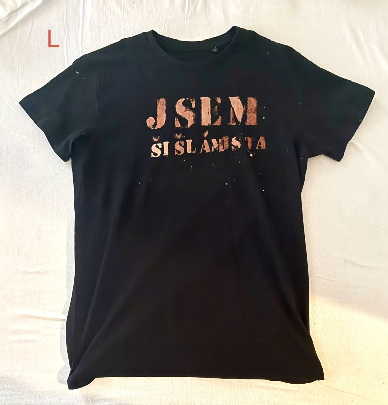VYPRODÁNO!! Triko 1z1 JSEM ŠIŠLÁMISTA ...černá. L | Fanshop Prago Union